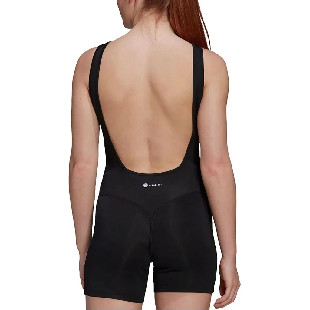 Adidas Black and White Sports Romper - Image 7