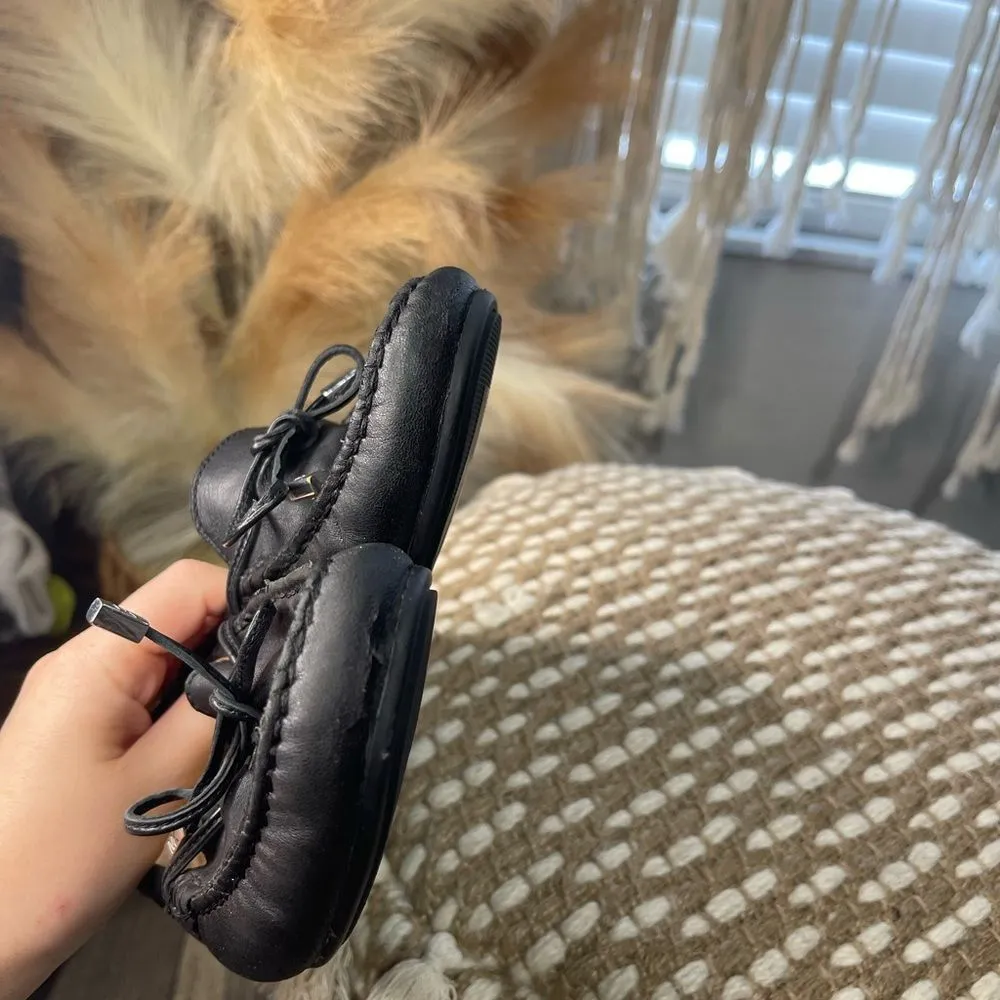 Michael Kors Black Leather Sutton Loafer - Image 5