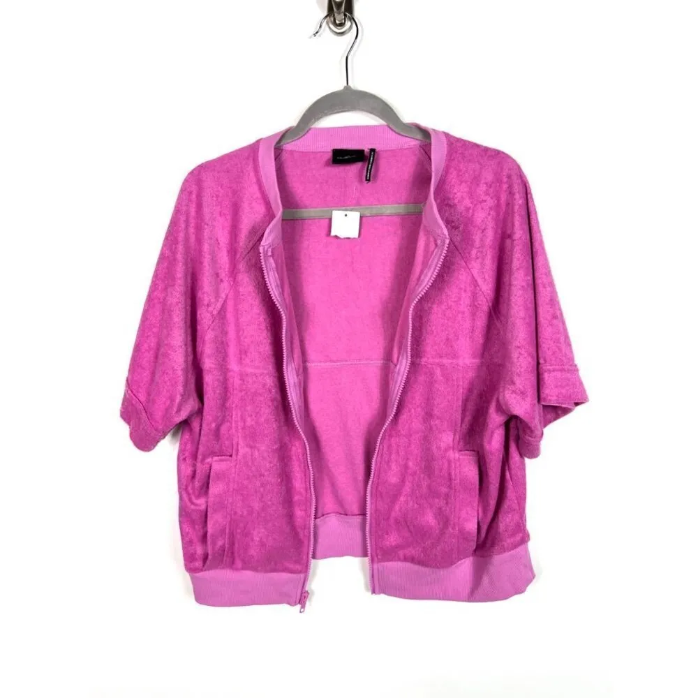 Urban outfitters out‎ from under pink zip up shirt sleeve - Image 5