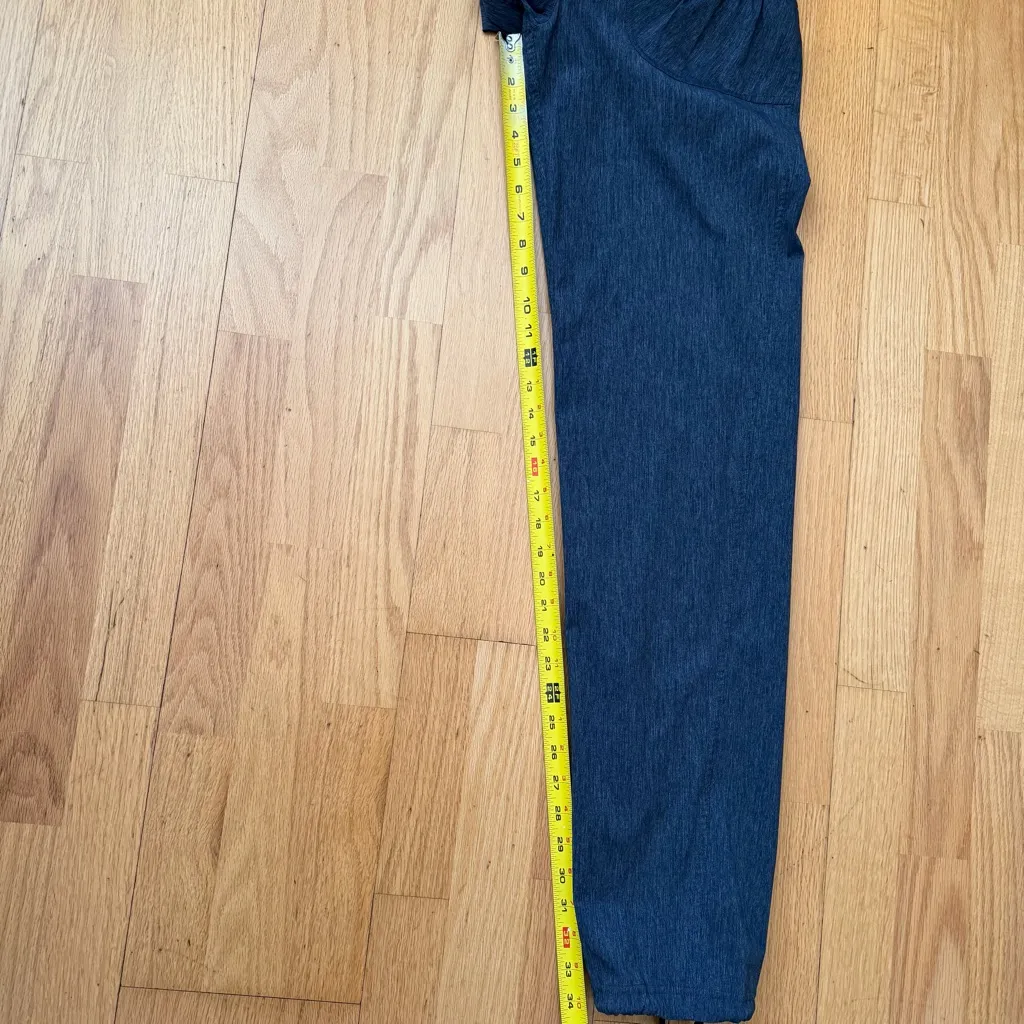 Prana Women's Summit Pant Blue Heather S Tall EUC Athleisure Performance Active - Image 8