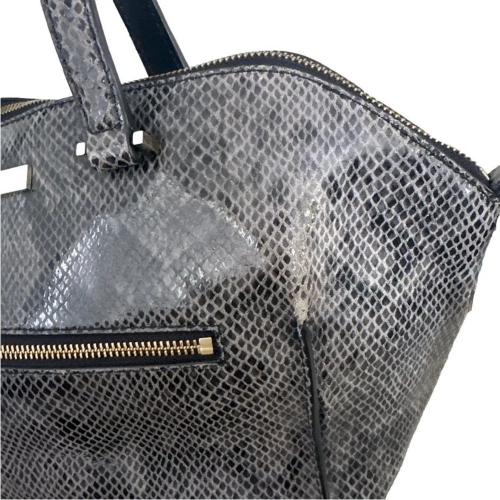 KATE SPADE New York Parliament Snake Print Top Handle with Crossbody Strap - Image 6