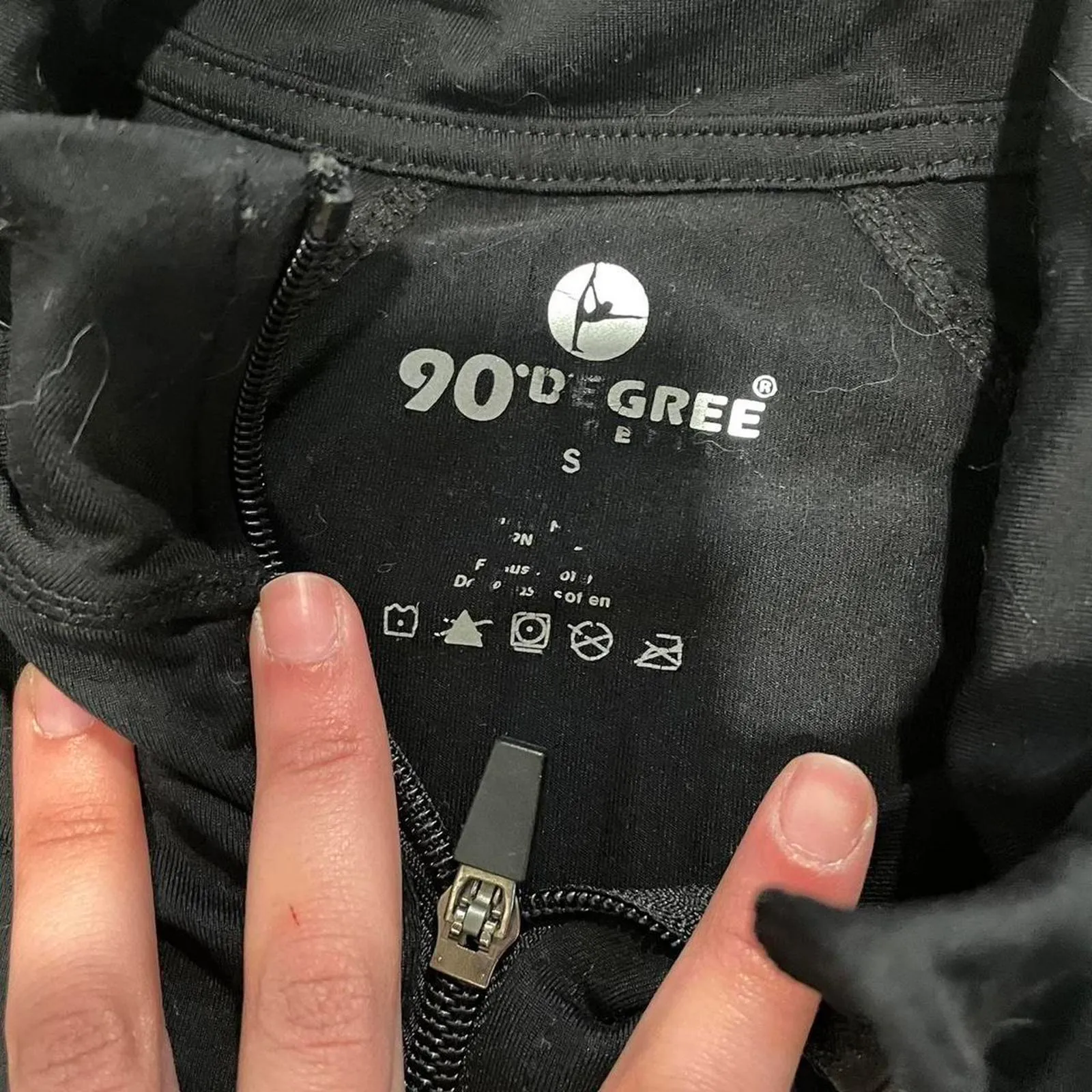 black 90 degree size small activewear jacket - Image 6