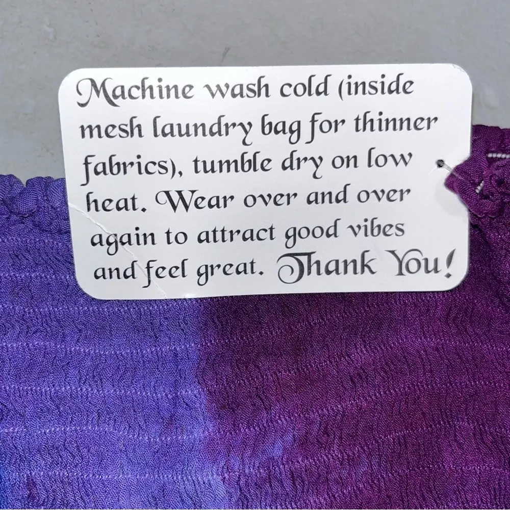 NEW Dimple Dyes Tie Dye Strapless Dress Size XS - Image 6