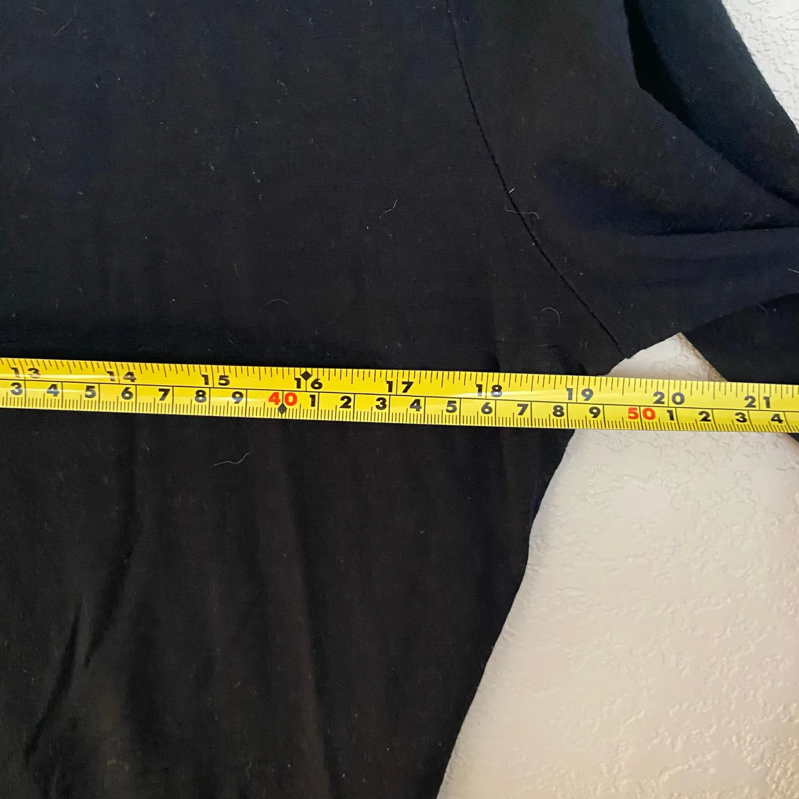 Seg'ments Black Long Sleeve V - Image 6