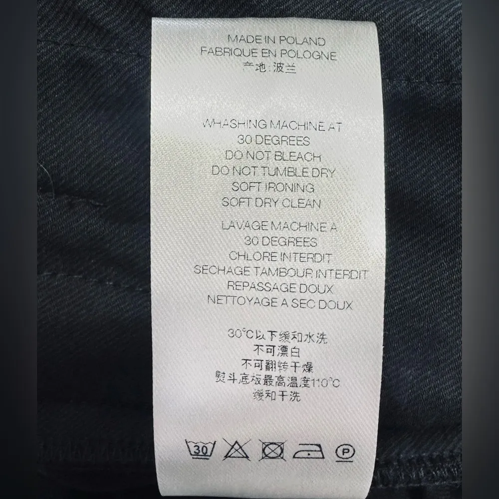 Iro Singles Scoopneck Flutter Sleeve Deep V Back Black Jumpsuit Pants Sz 40 NWT - Image 14