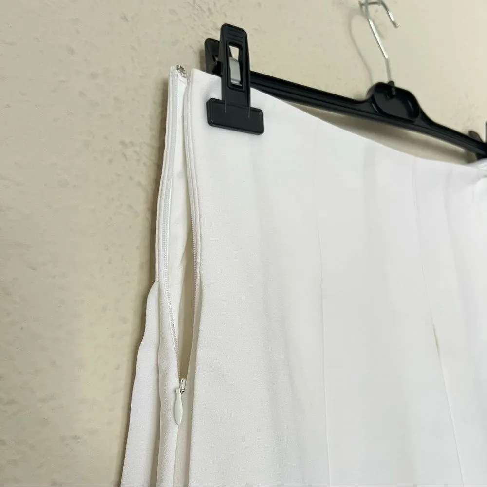 Aritzia Babaton Hathaway Pleated Tennis Skirt in White Size 2 - Image 7