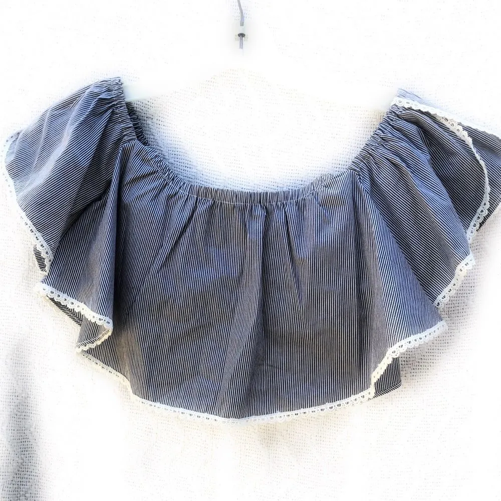 MISA Los Angeles Flutter Crop Top‎ - Image 6