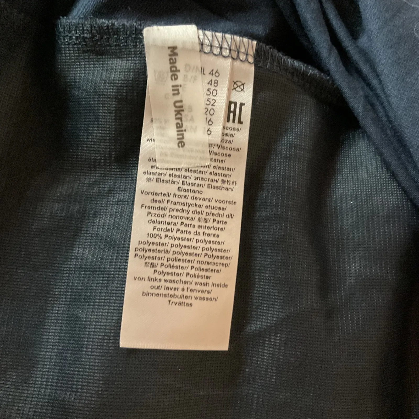 Thomas Rabe Women's Sequined Long Sleeve Lined Elegant Chic Style Blouse Size 16 Blue - Image 11