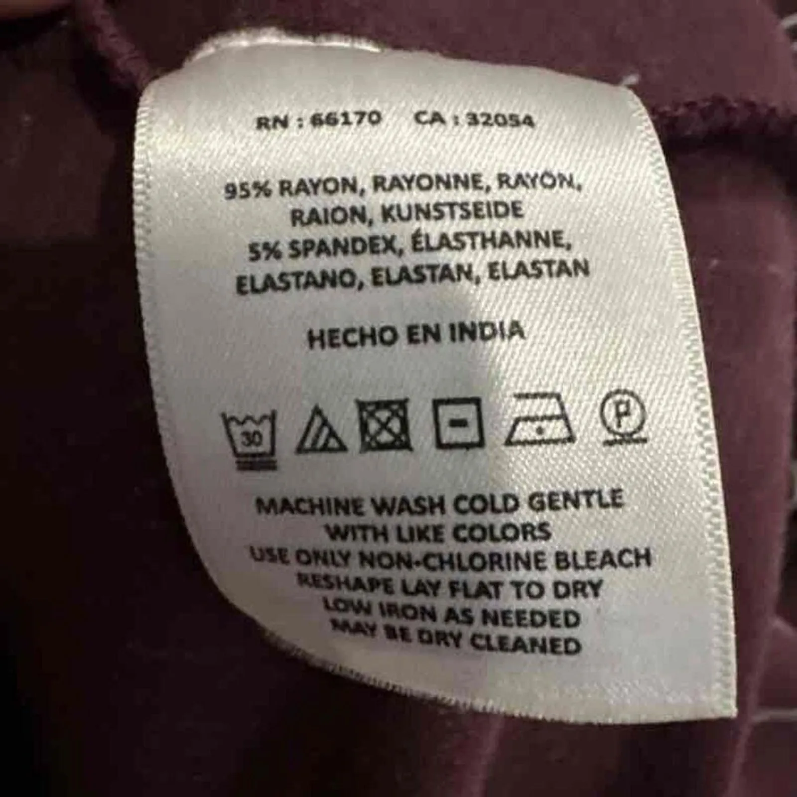 Anthropologie‎ Akemi + Kin Womens Purple Floral Basic Tie Sleeve Top Blouse XS - Image 8