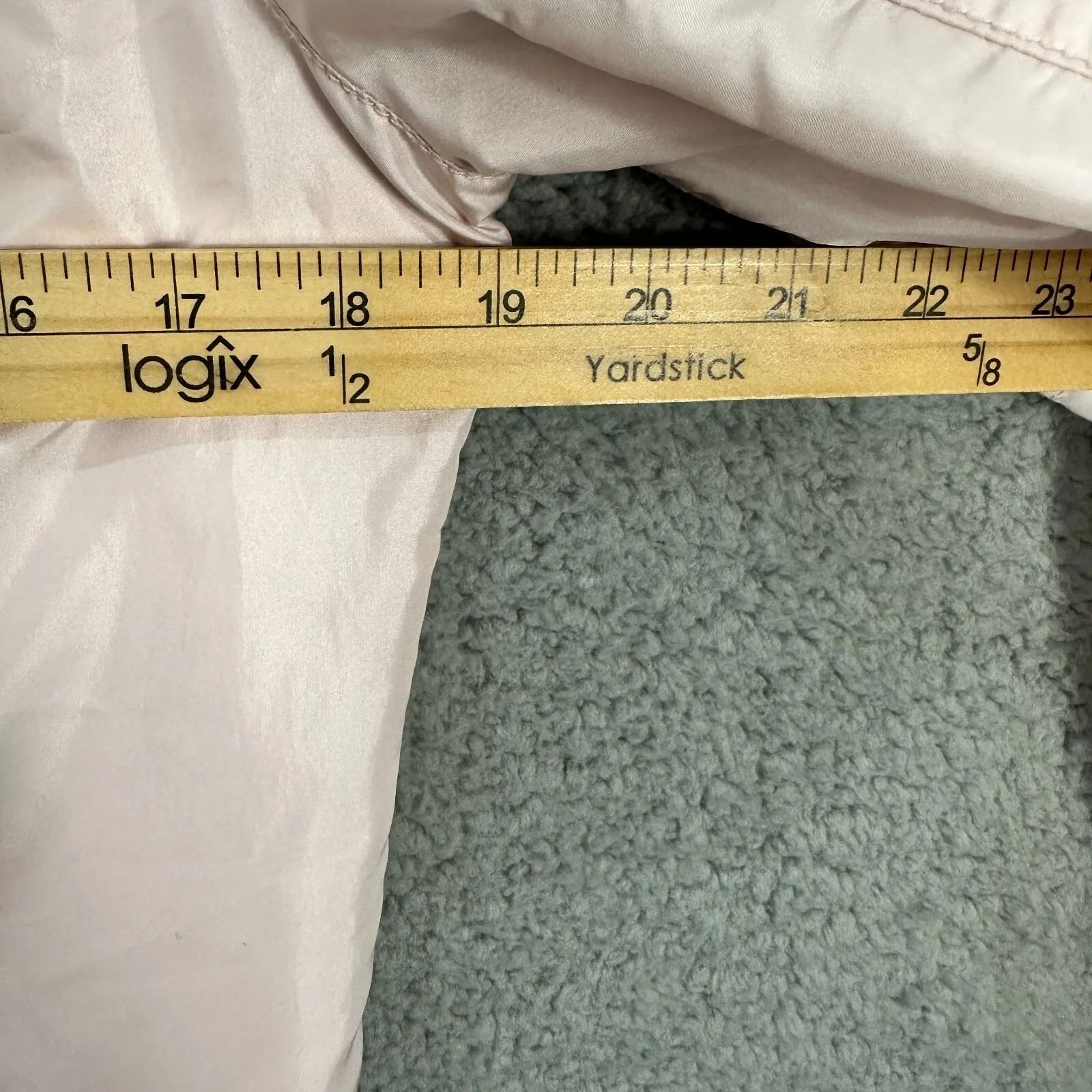 Abercrombie & Fitch Bomber Jacket Womens M Pink‎ Satin Zip Pockets Preppy Y2K - Image 5