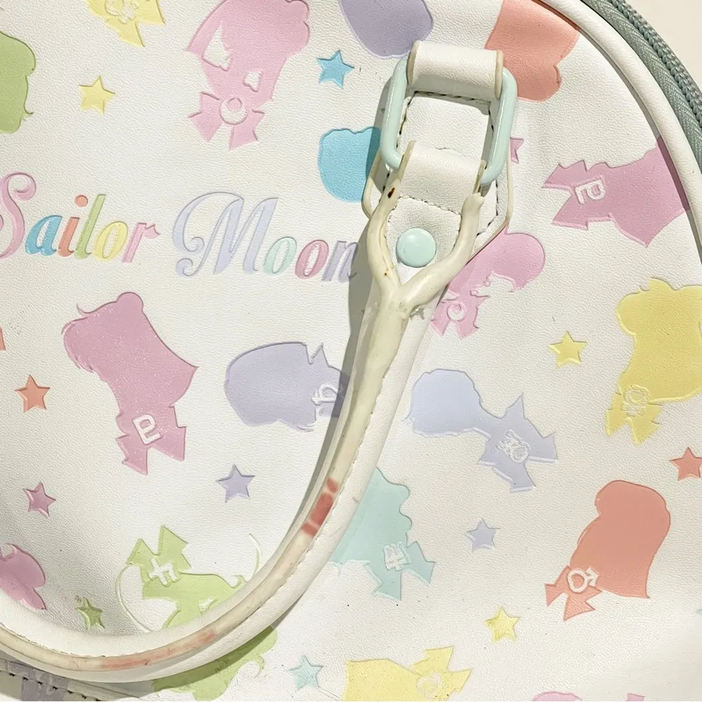 Sailor Moon Pastel Character Toss Satchel Handbag Hot Topic Exclusive Pocketbook - Image 2