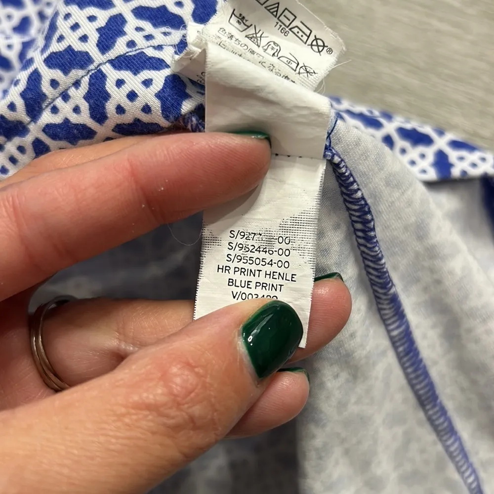 Gap  • 1/4 button down high low maxi dress - Image 11