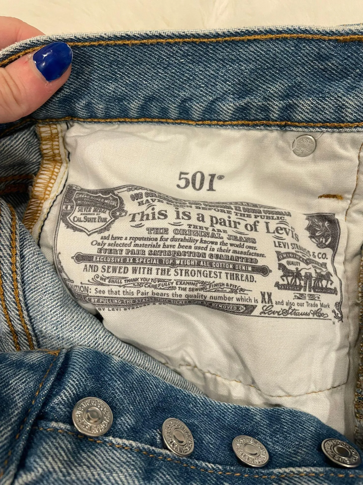 Levi’s 501 Shorts - Image 3