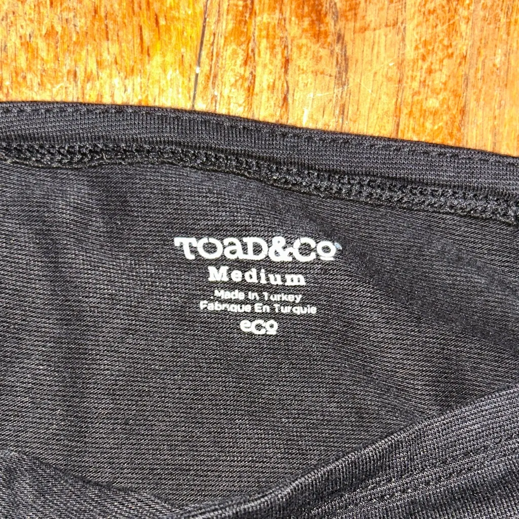 Toad & Co Blue Long Sleeve Dress with Pockets M eco cotton tencel athletic dress Size M - Image 4