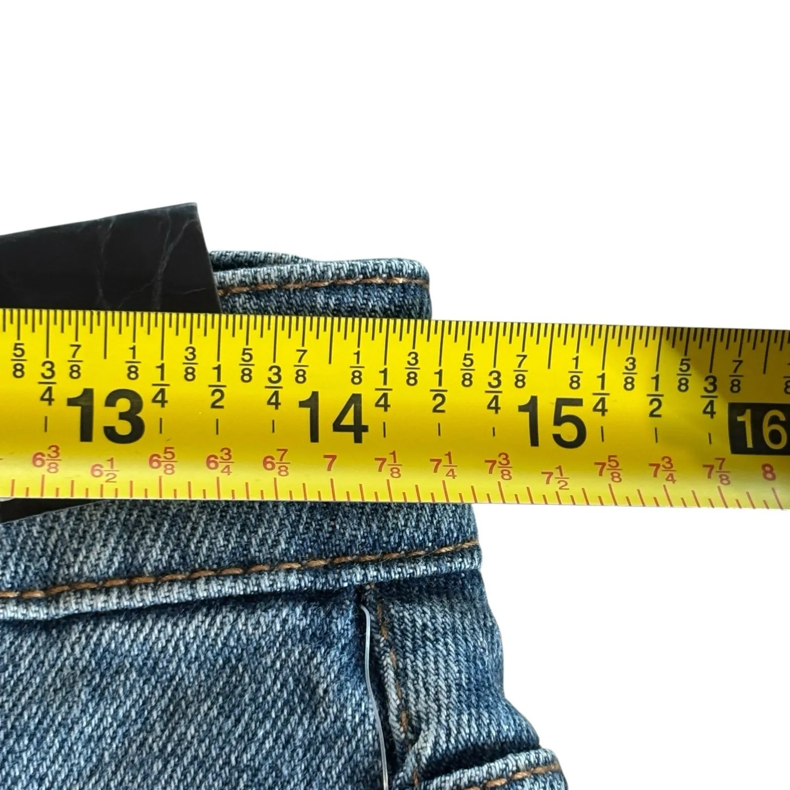 Kendall & Kylie the drifted high rise jeans shorts size 9/29 New - Image 9