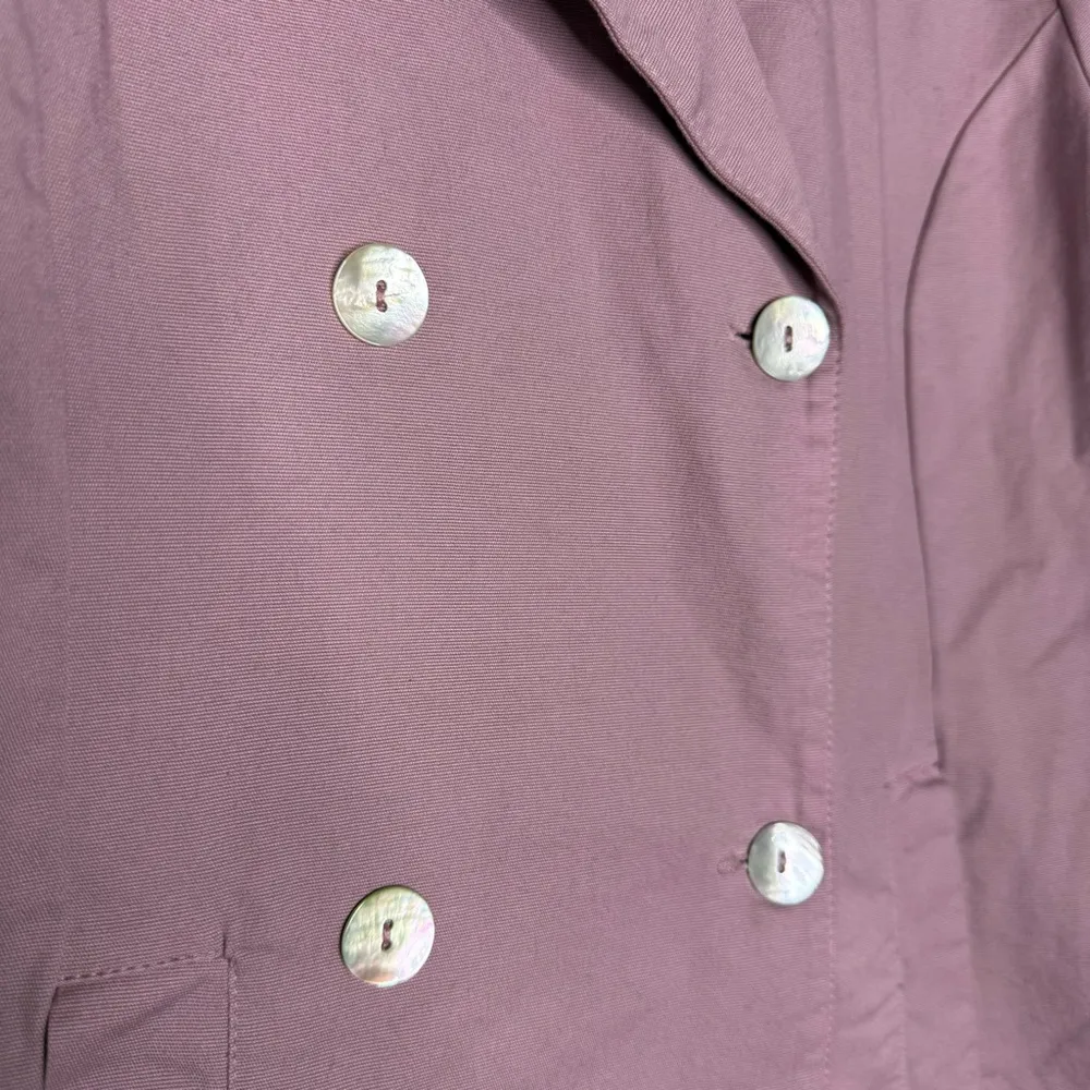 Bryn Walker Women's Pink Double-Breasted Jacket Size Small - Image 5