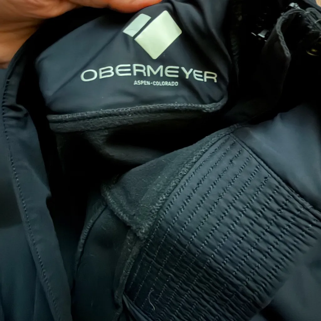 Obermeyer Black ski leggings pants - Image 2