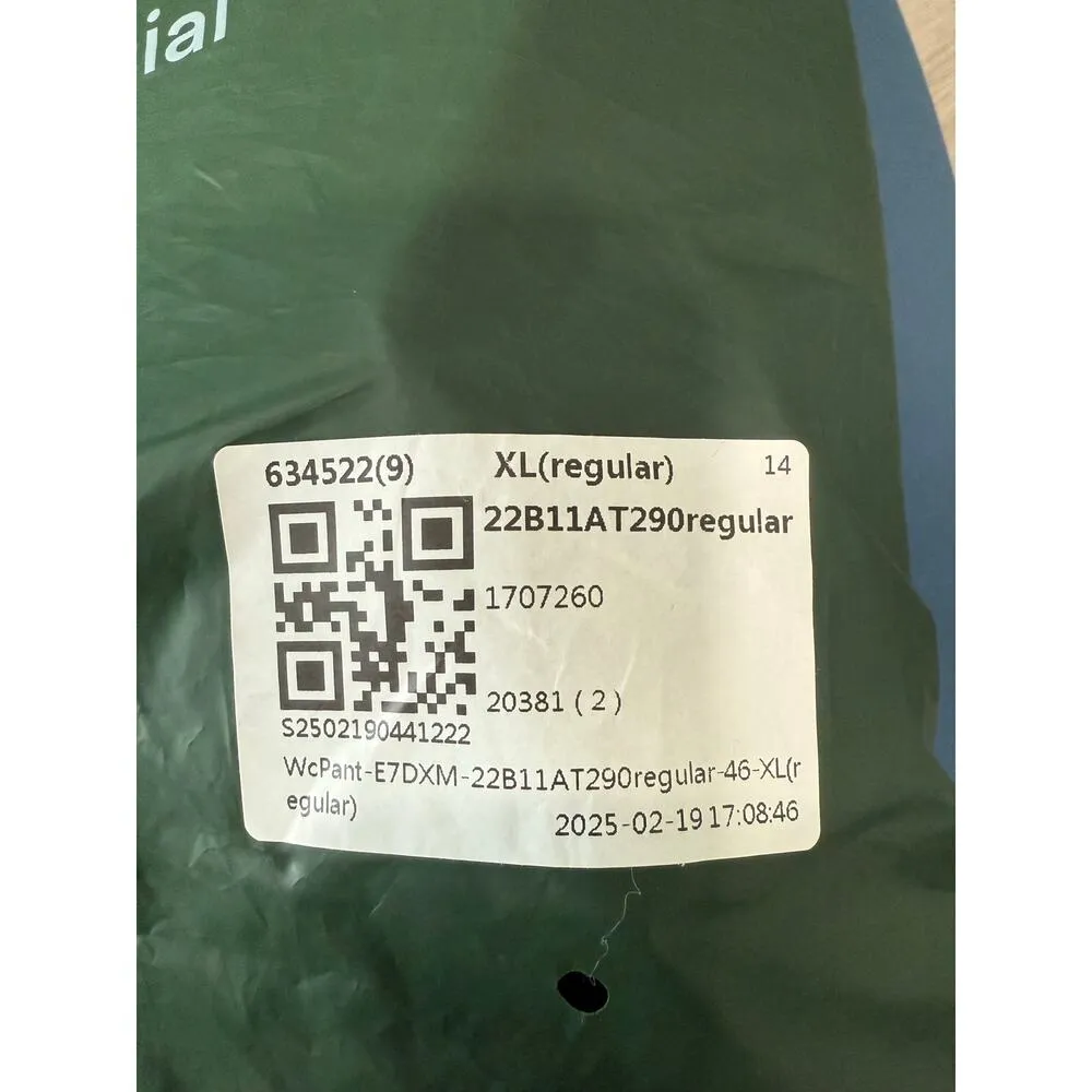 Halara Flex Crossover Flare Pocket Washed Casual Stretch Jeans Hemp Role XL - Image 8