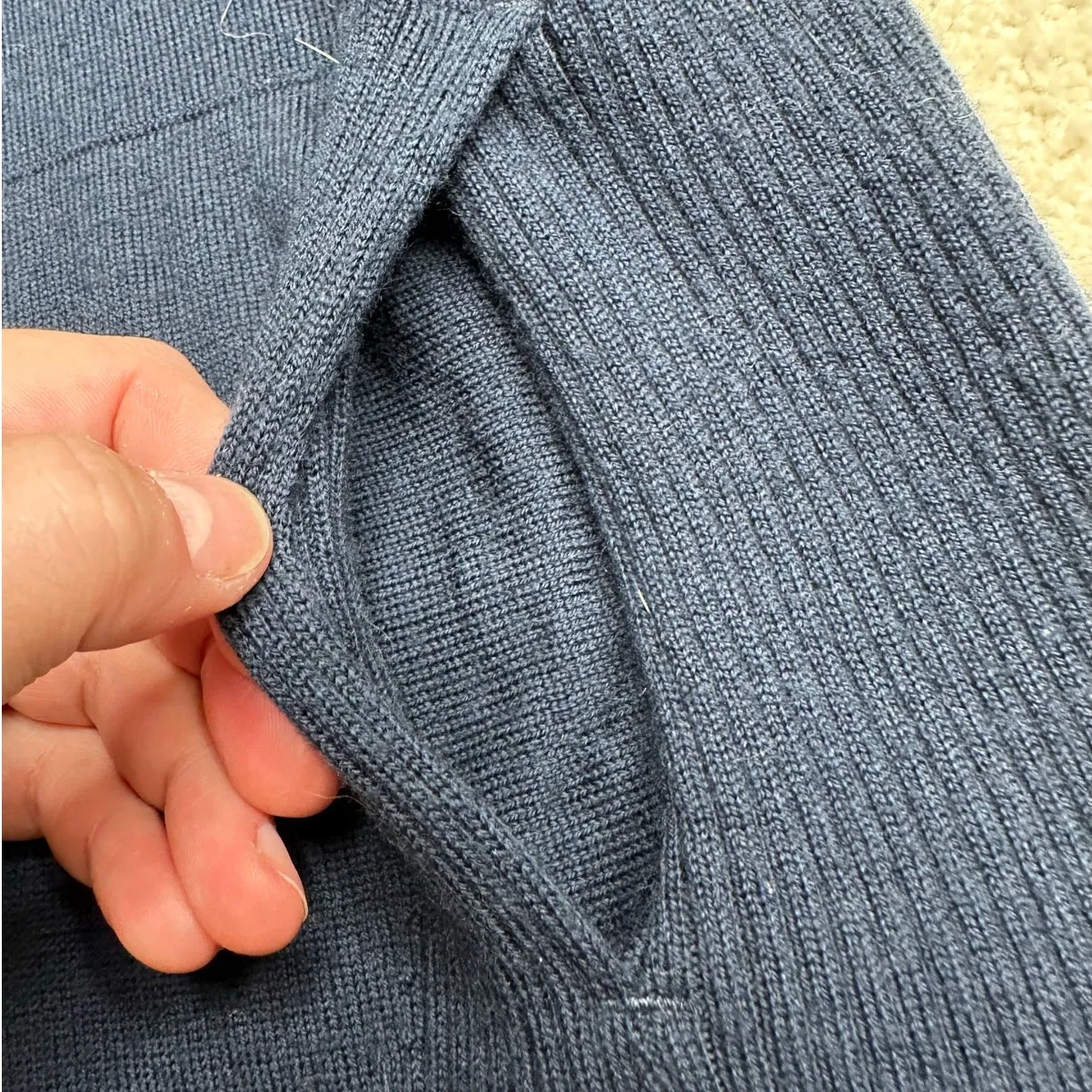 Lululemon: Navy Turtleneck Blue Size 8 - Image 8