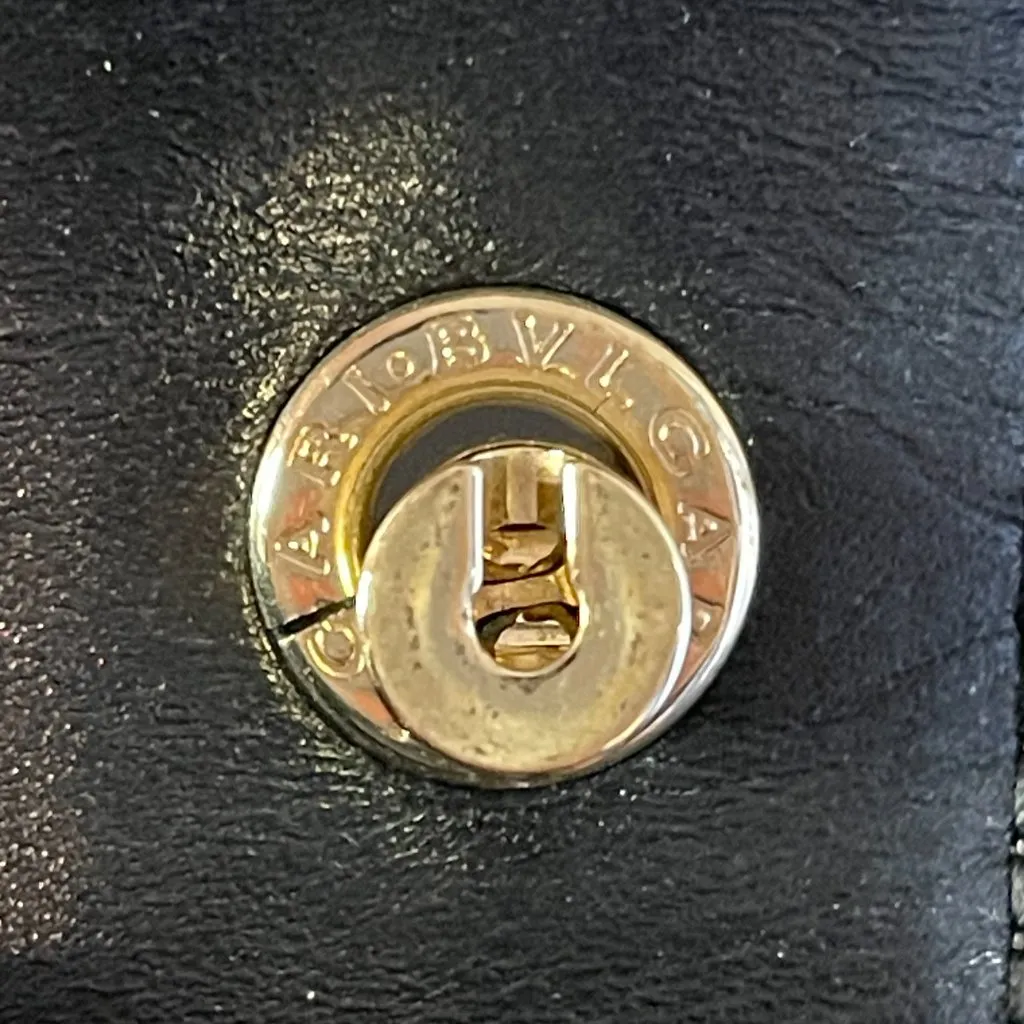 Bvlgari Small Serpenti Forever Square Shoulder Bag Metallic Leather - Preowned - Image 7