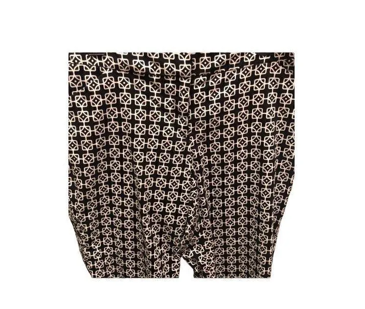Shelli Segal Laundry Geometric black and white print ankle pants size 12 - Image 4