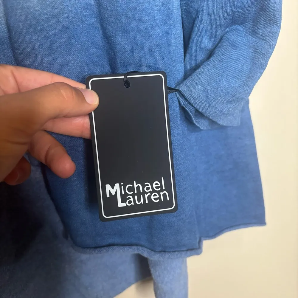 Michael Lauren Watts Long Sleeve Dropped Shoulder Cardigan - Image 7