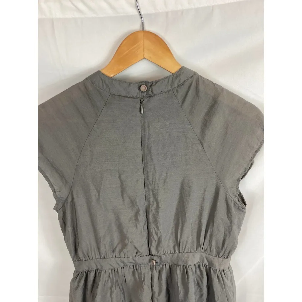 Anthro Tulle Ruffle Neck Tiered Bottom Dress Size medium - Image 7