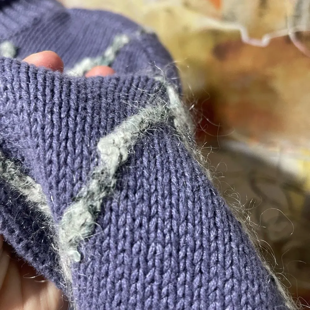 Vintage Dress Barn  lilac sweater medium - Image 16