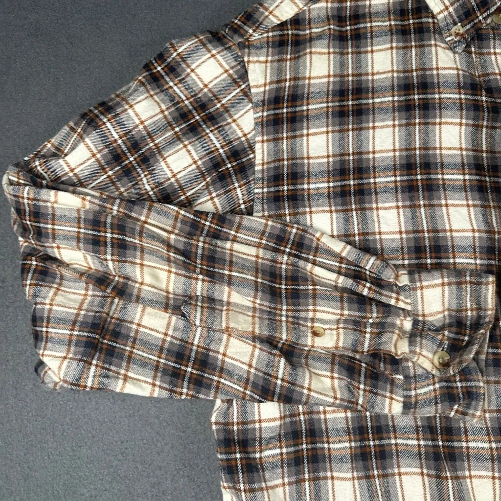 Red Head Brand Co Shirt Womens Medium Long Sleeve Plaid Flannel Button Up Shirt - Image 2