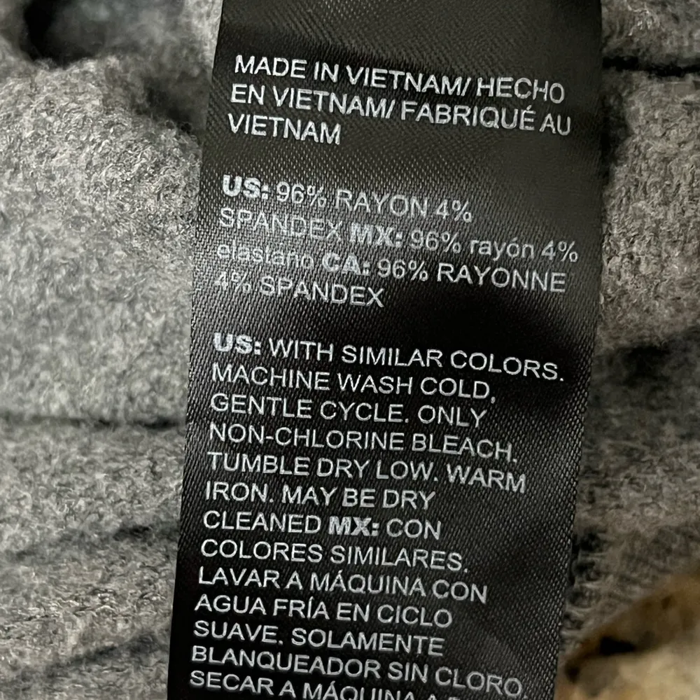 Chicos Zenergy Top Women 3 US Gray Tunic Side Zip Long Sleeve Casual Modest - Image 6