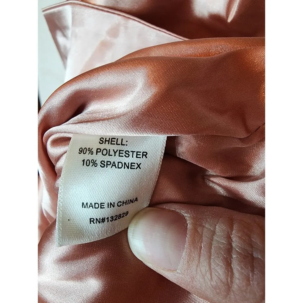 Superdown Aurora Corset Mini Dress Blush Pink Women’s Medium - Image 7