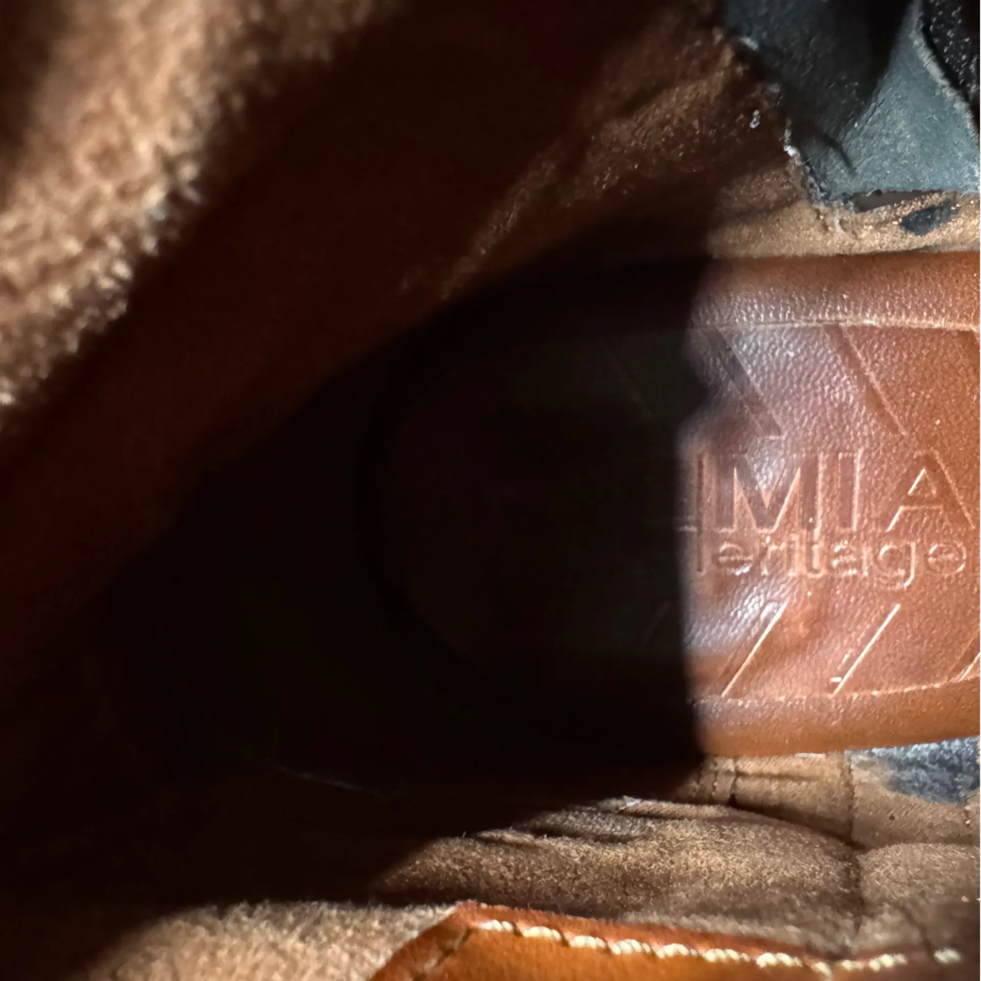 Mia Heritage‎ Brown Distressed Combat Boots size 9 - Image 4