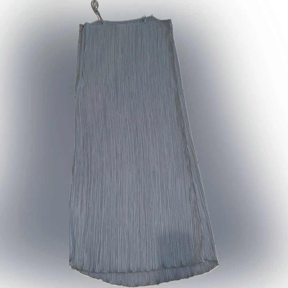 Madewell The Goldie Plissé midi teapot blue dress 6 - Image 8