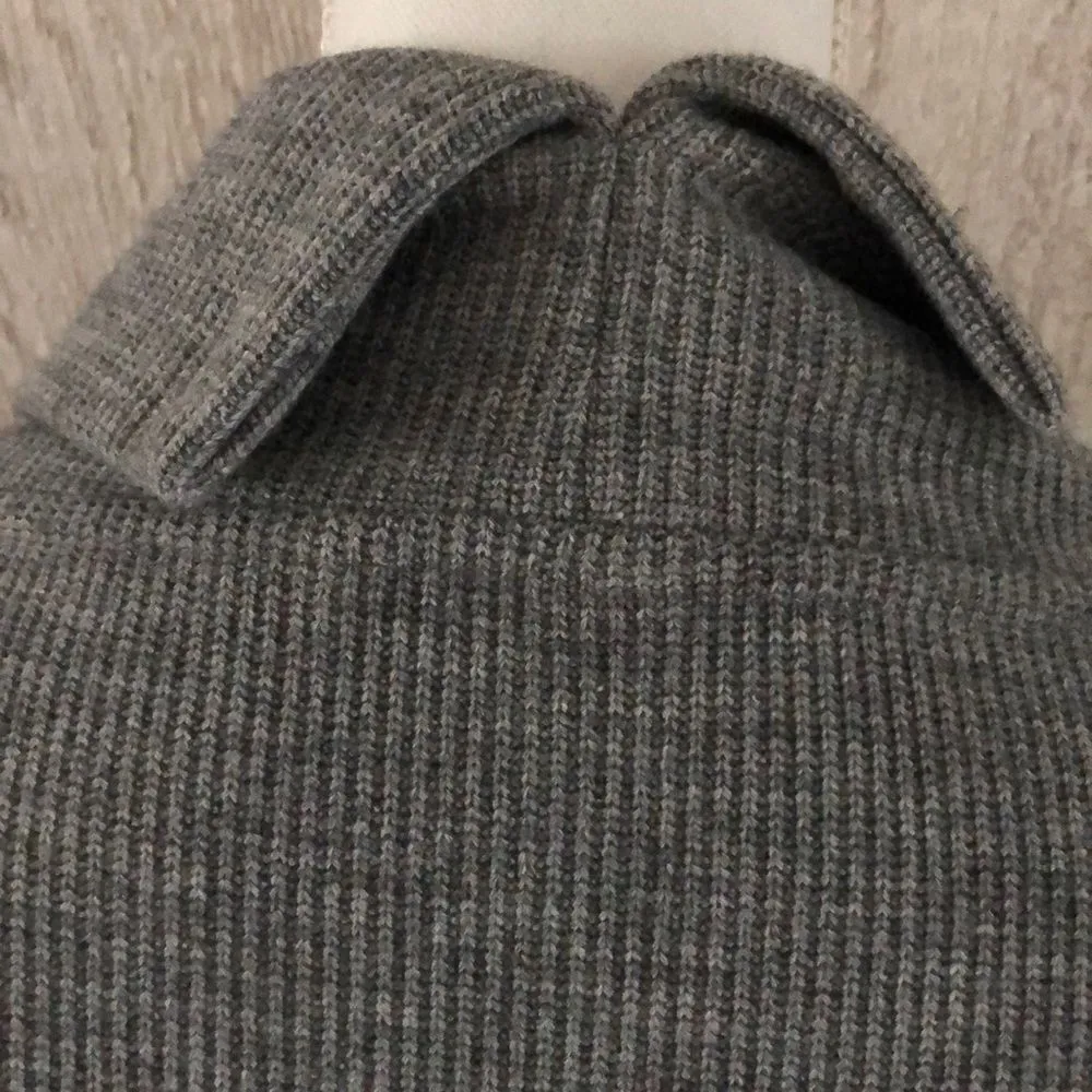 Varley Grey Boxy Knit Huntly Sweater - Image 6