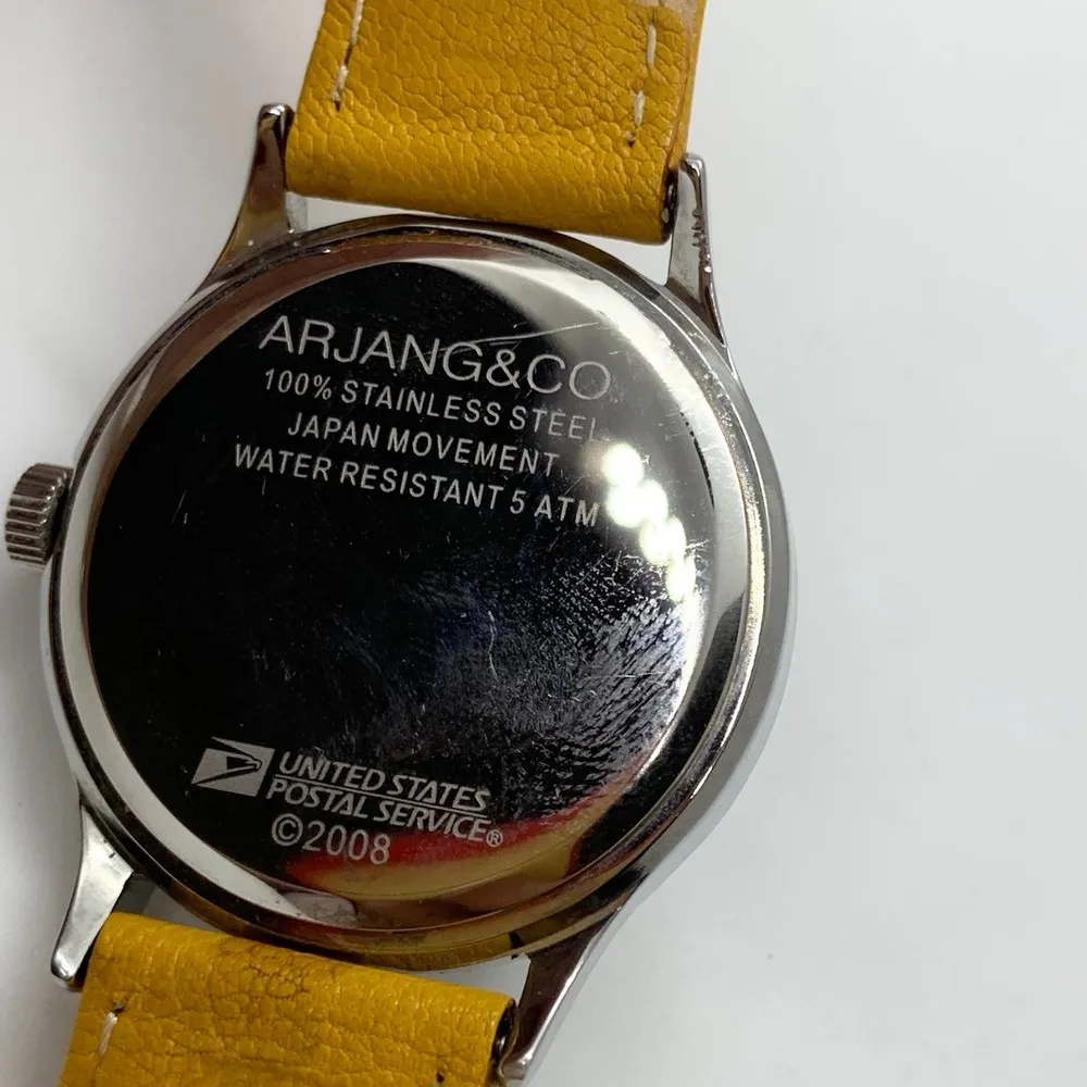 ARJANG&Co 34mm Women watch USPS Silver tone MOP dial new battery - Image 6