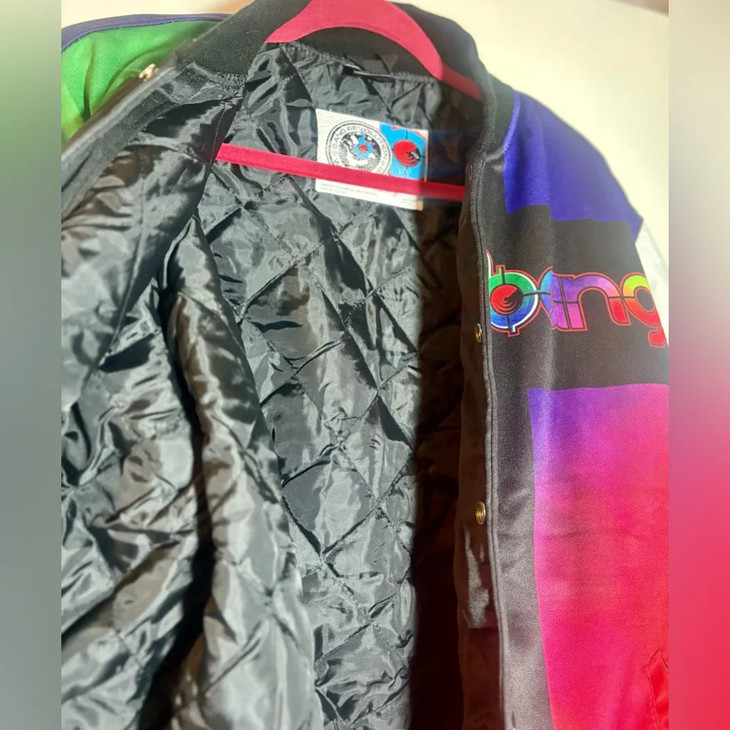 BANG REVOLUTION WORLD TOUR Bomber Jacket White Size L - Image 4