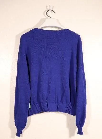 NWT  Sweater In Blue Size XL - Image 2