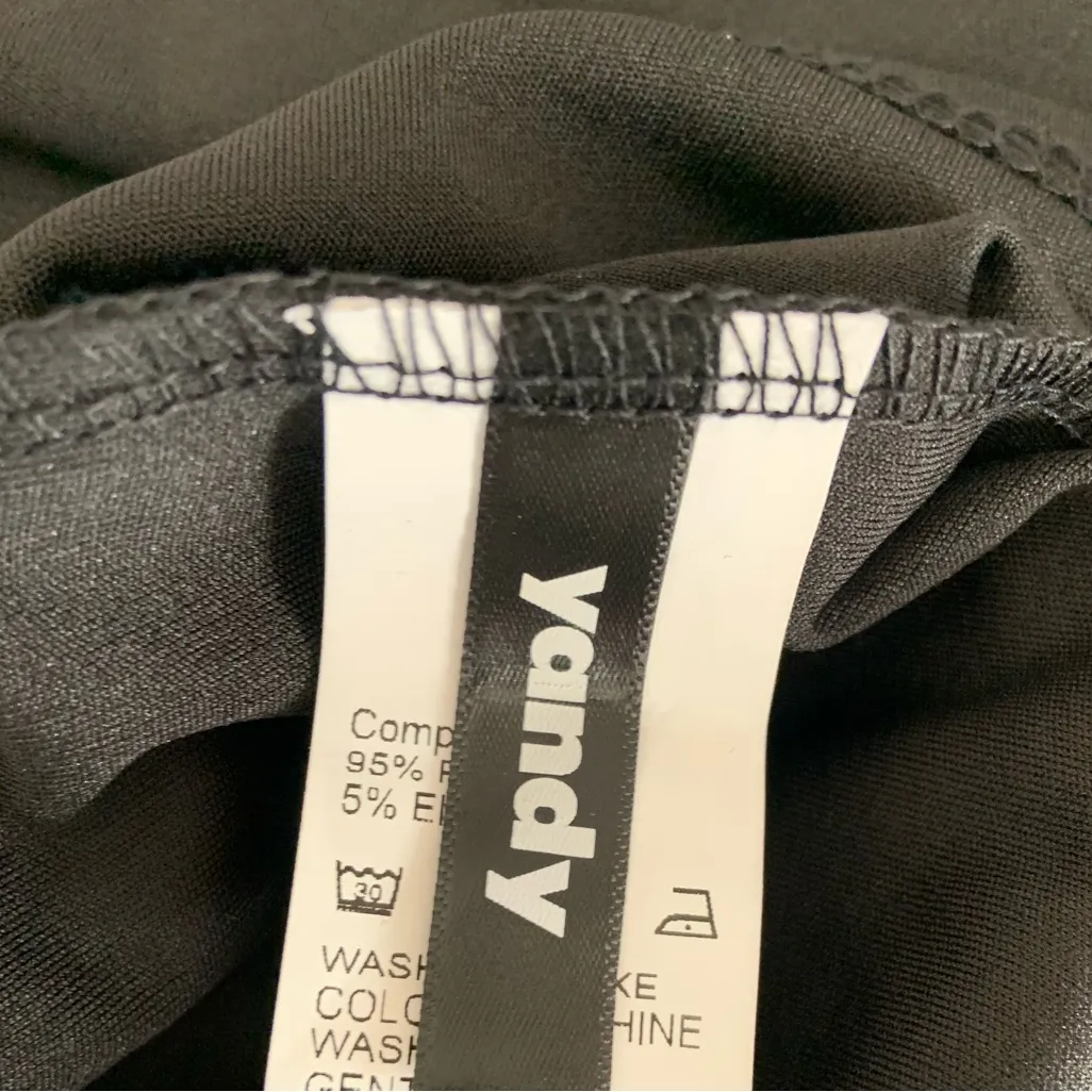 Yandy Elegant Black Mesh Panel Dress - Image 10