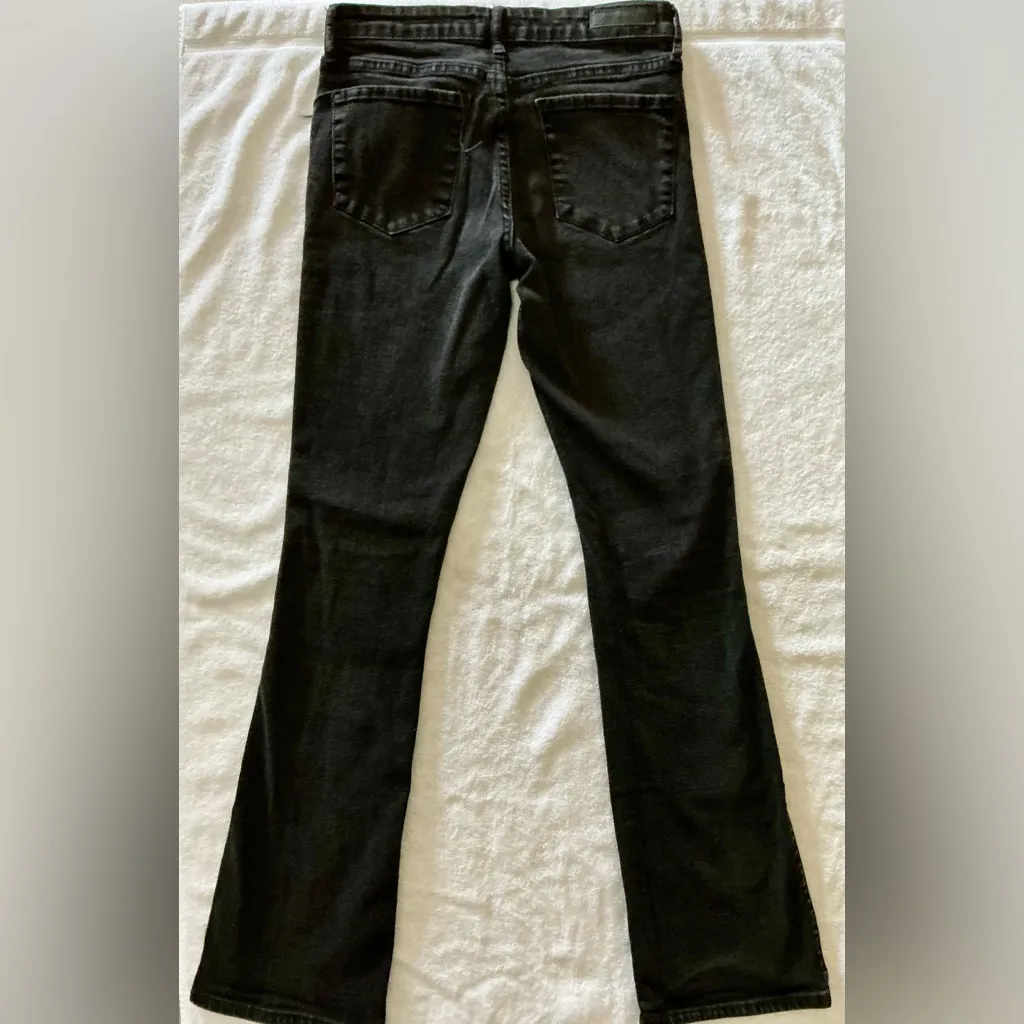 Kendall And Kylie Jeans Pants Womens 3/4 Black Denim Skinny High Rise GUC - Image 3