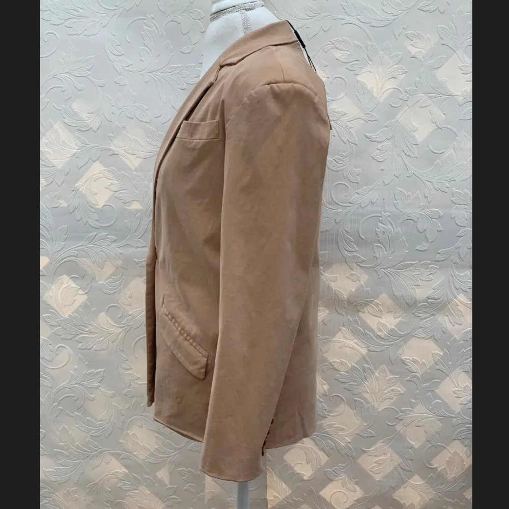 TRACY REESE  Boxy Suit formal Jacket Khaki NWT - Image 3