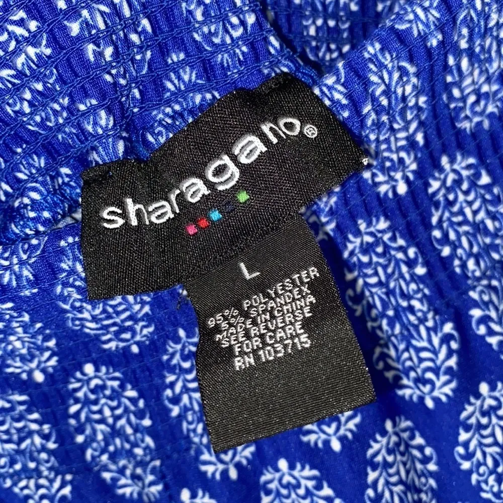 Sharagano pants stretch smocked waistband large lounge wide legged‎ - Image 5