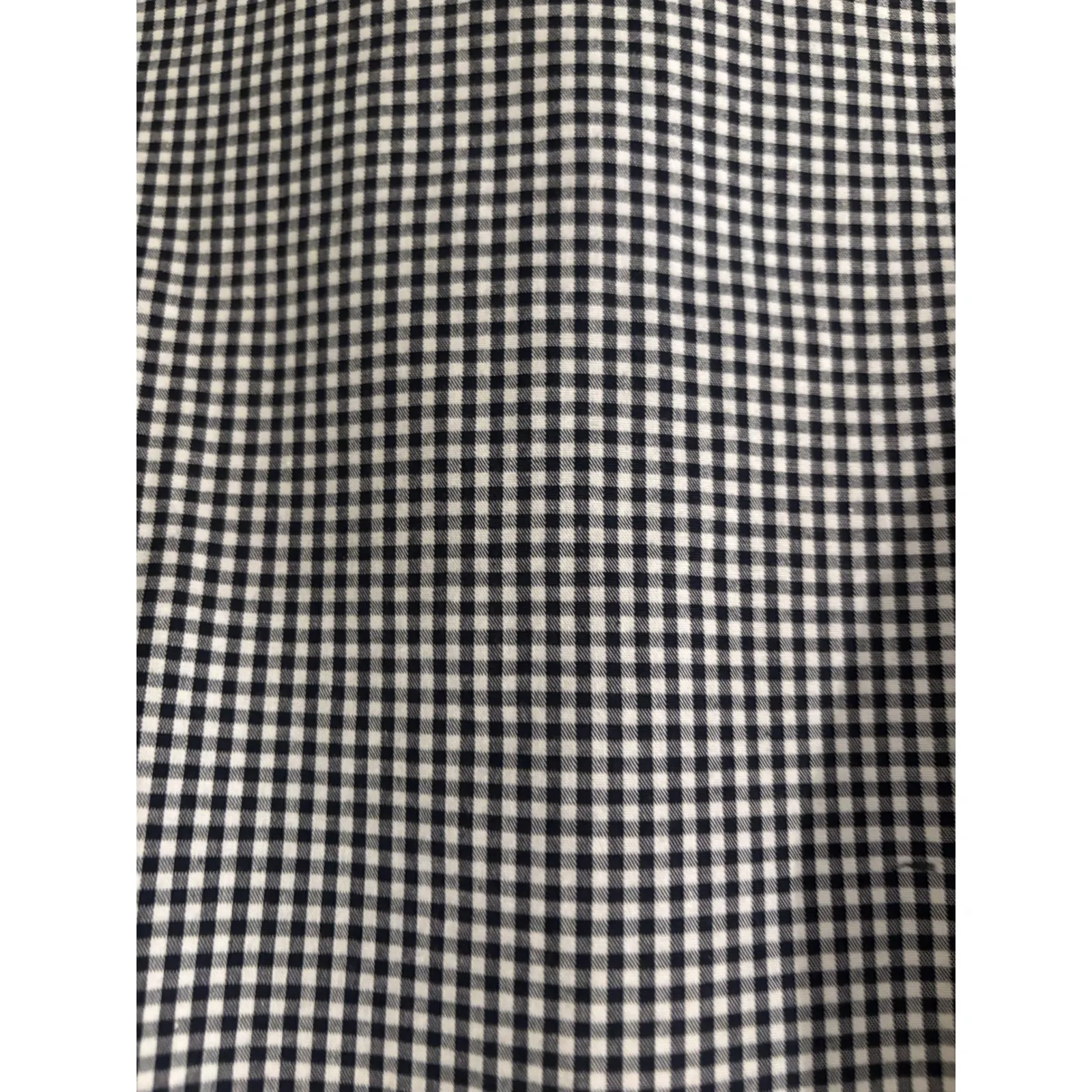 Brooks Brothers Navy‎ White Gingham Sleeveless Dress Career Sz 4 - Image 2