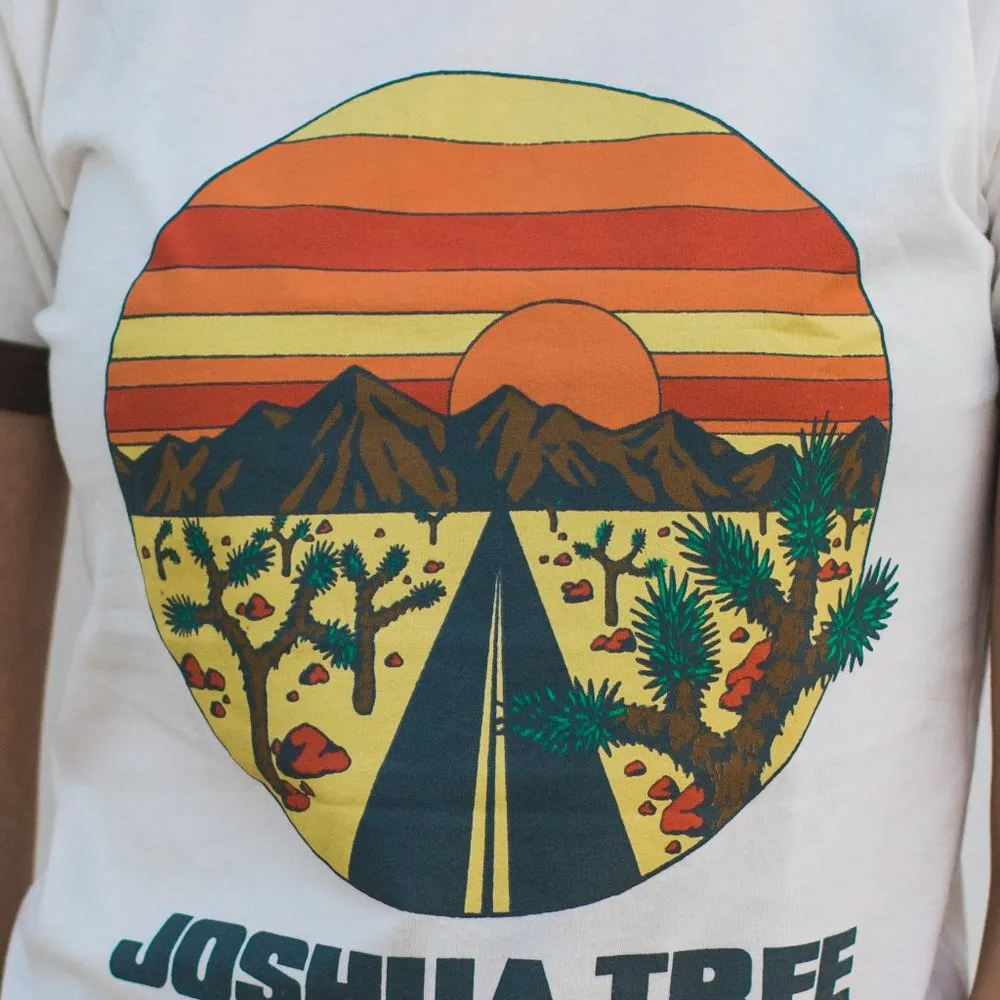Life Clothing Co Retro 70s Joshua Tree Ringer Graphic Tee - Image 5