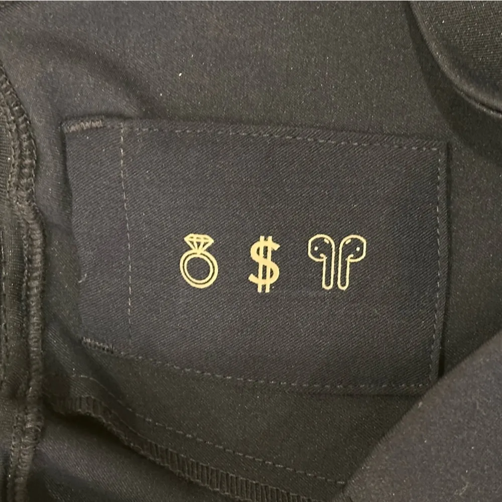 Figs Zamora Jogger High Waisted Scrub Pants Elastic Waist Navy Blue Medium Nurse - Image 11