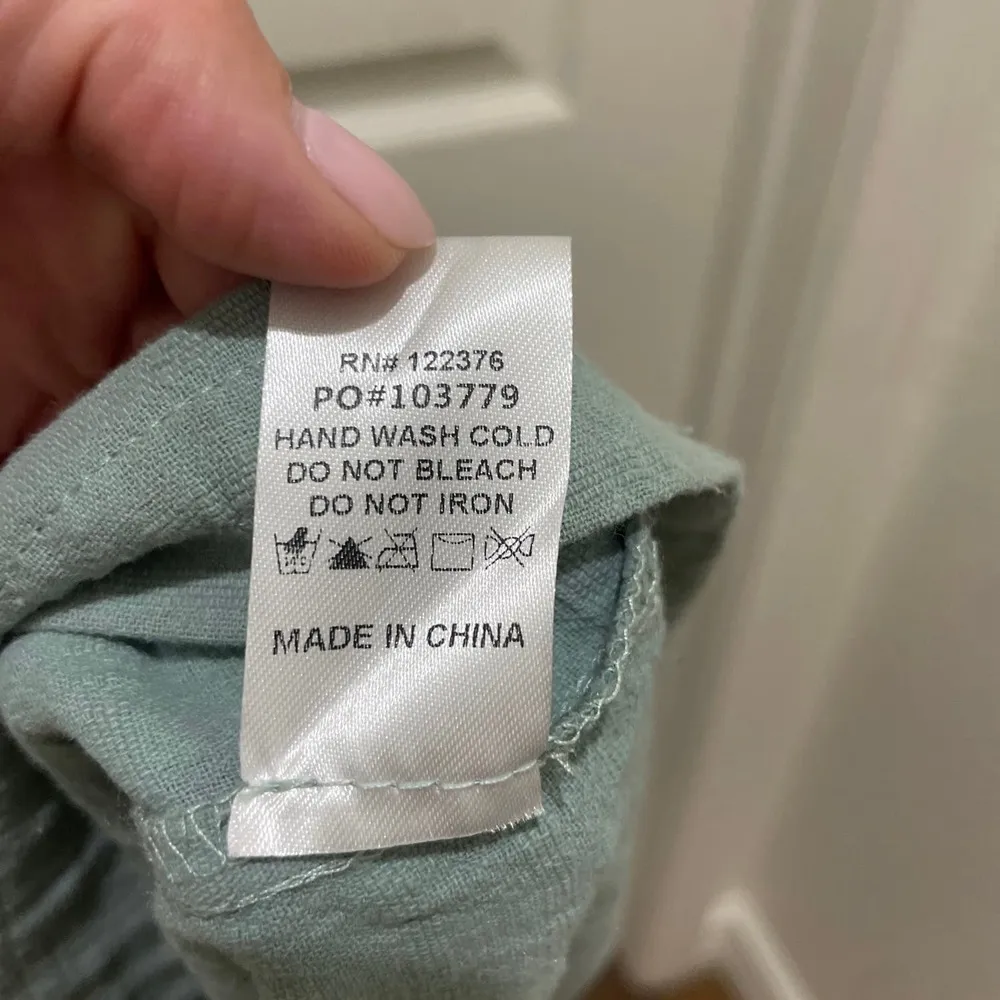 Mustard Seed Seafoam Green Smocked Ruffle Tiered Maxi Dress - Image 6