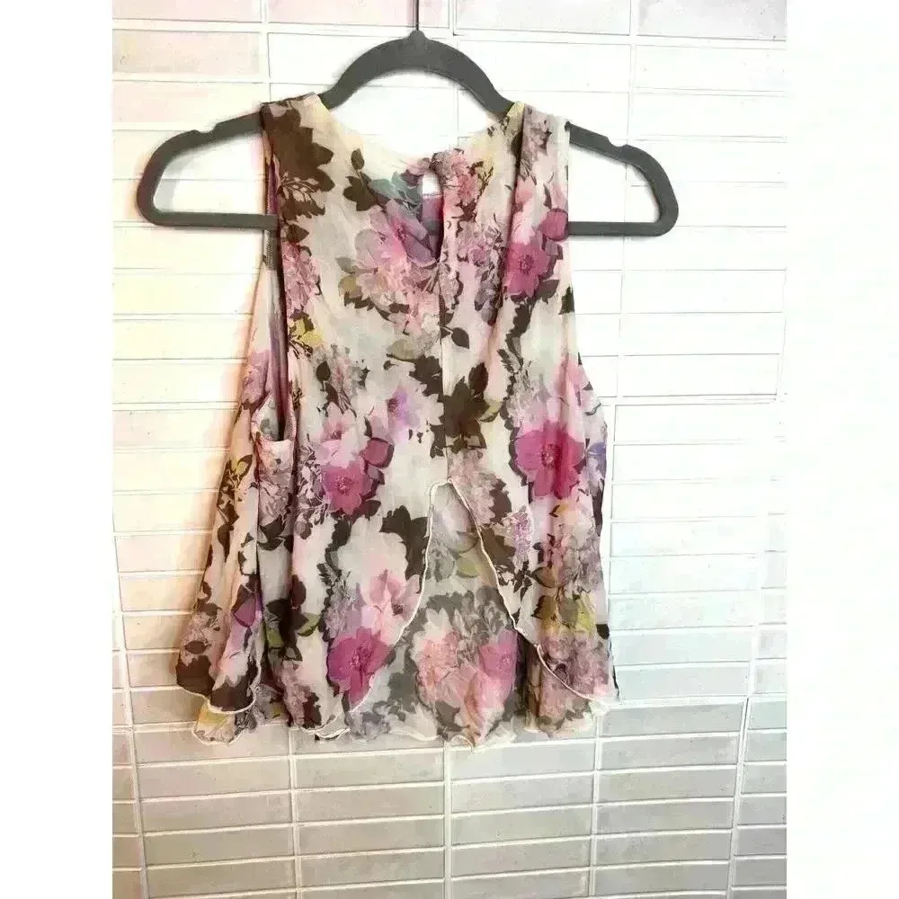 Bebe blouse women's size small - Image 3