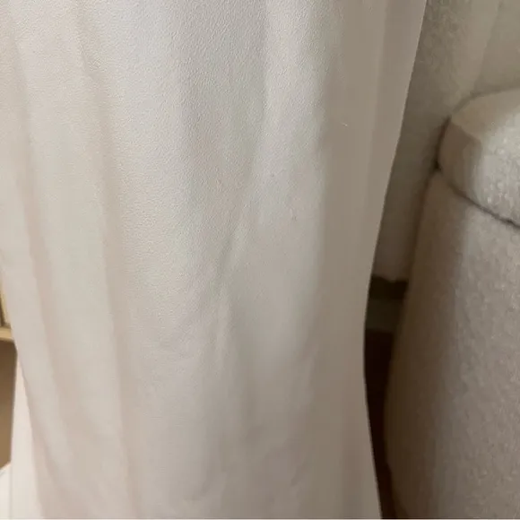 SHONA JOY Lux Bias Cowl Neck Slip Dress In‎ Ivory Size 6 - Image 7