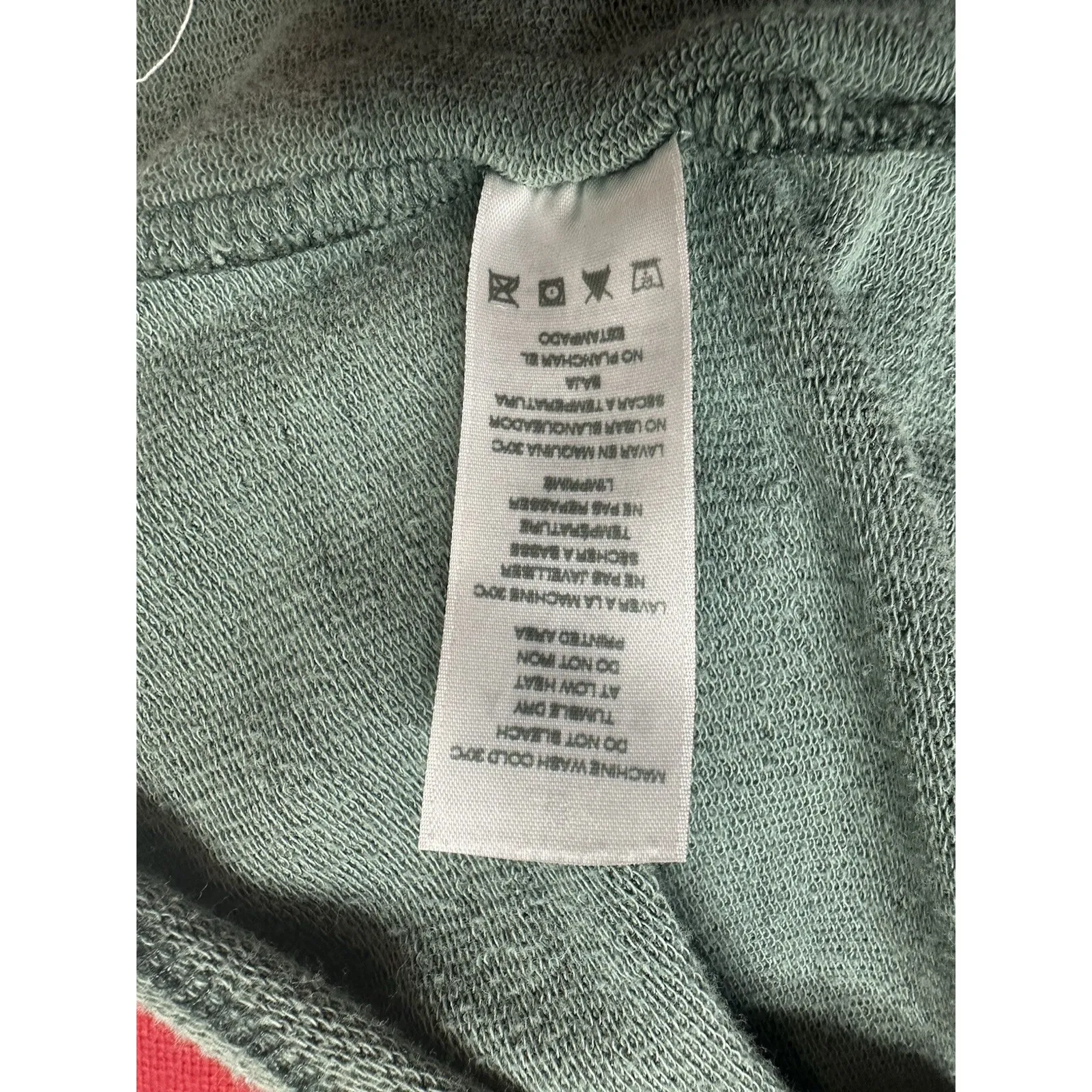 Sundry Galen Chenille Striped Hoodie Pullover Sweatshirt Size 3 L Anthropologie - Image 5