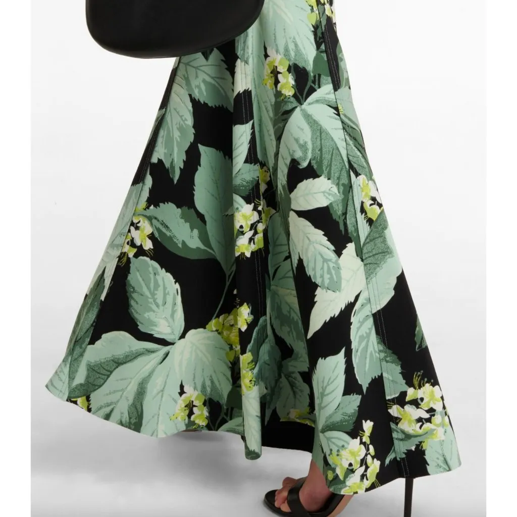 Norma Kamali Grace Fishtail Gown Tropical Mint Womens Size XS 34 - Image 3