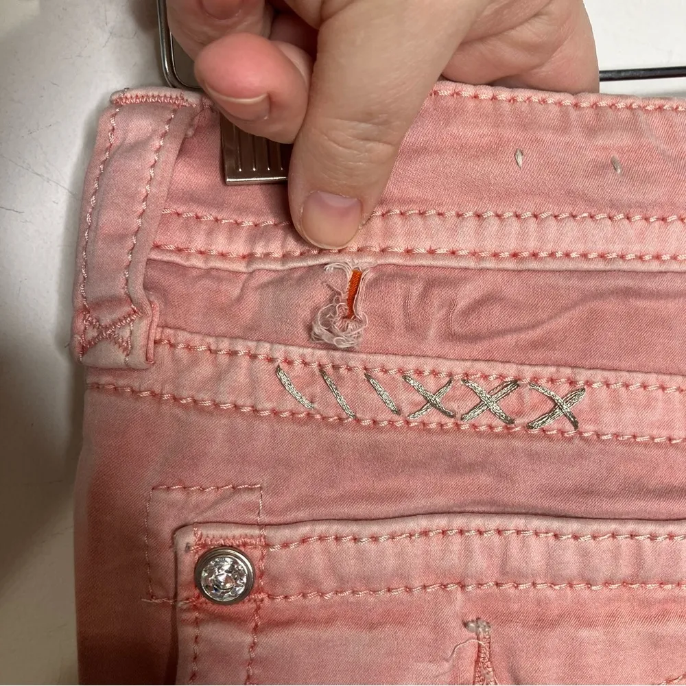Rock Revival peach‎ shorts size 28 - Image 8